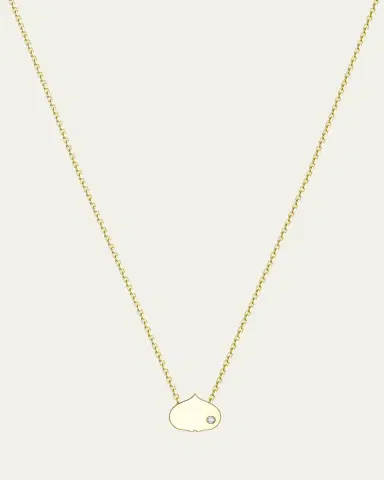 KAMAL Eye Adore Midi Pendant Necklace, 11mm | Thumbnail 3
