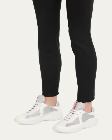 Prada America's Cup Vernice Patent Runner Sneakers | Thumbnail 2