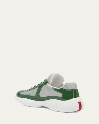 Prada America's Cup Vernice Patent Runner Sneakers | Thumbnail 8