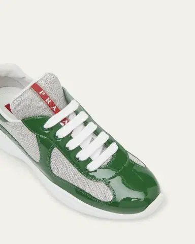 Prada America's Cup Vernice Patent Runner Sneakers | Thumbnail 9