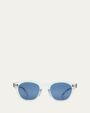 Oliver Peoples Clear Round Acetate Sunglasses | Thumbnail 3