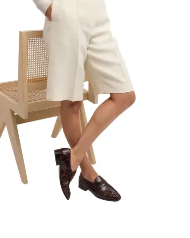 THE ROW Soft Leather Flat Loafers | Thumbnail 1