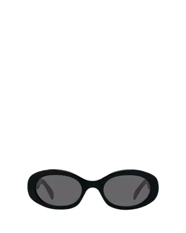 Celine Triomphe Logo Oval Acetate Sunglasses | Thumbnail 1