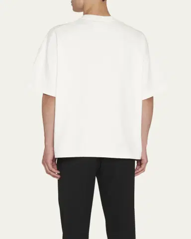 Jil Sander Men's Boxy Logo T-Shirt | Thumbnail 3