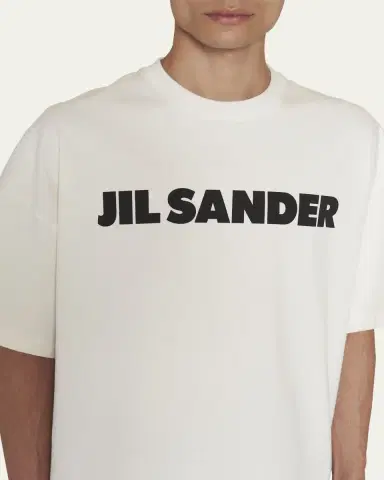 Jil Sander Men's Boxy Logo T-Shirt | Thumbnail 5