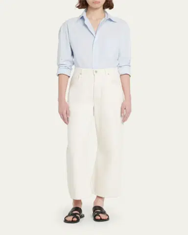 Citizens of Humanity Kayla Button-Front High-Low Shirt | Thumbnail 2