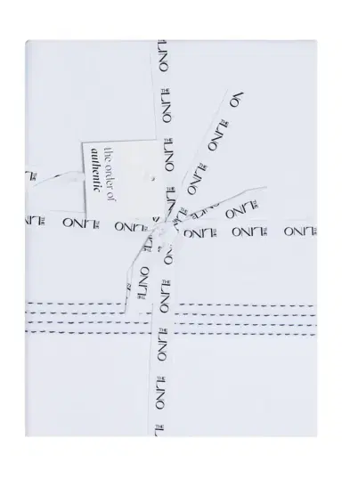 The Lino Essential Embroidered Queen Flat Sheet | Thumbnail 3