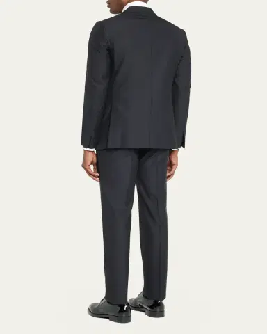 Zegna Men's Sartorial Wool and Silk Tuxedo | Thumbnail 3 Zegna Men's Sartorial Wool and Silk Tuxedo | Thumbnail 3