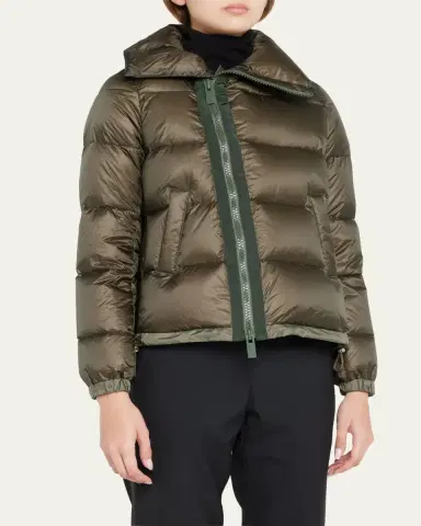 Sacai Short Puffer Jacket | Thumbnail 9