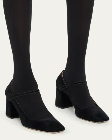 Le Monde Béryl Claudia Leather Dual-Buckle Ballerina Flats | Thumbnail 2