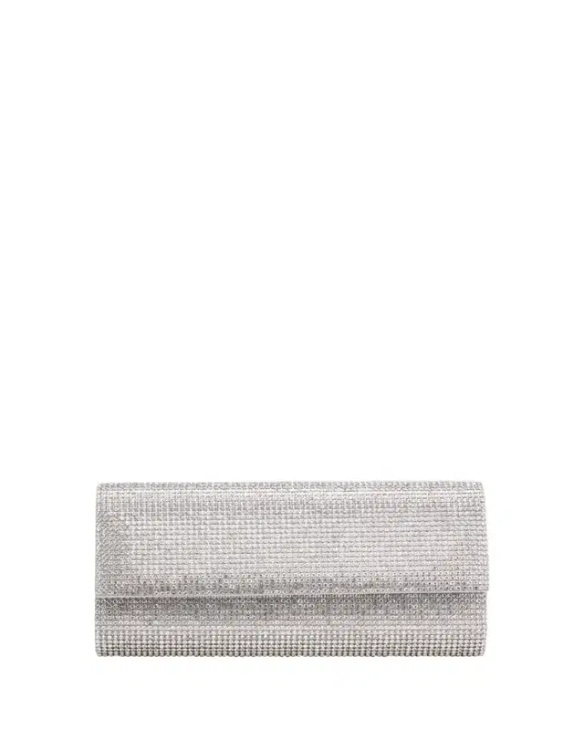 Judith Leiber Couture Perry Beaded Crystal Clutch Bag
