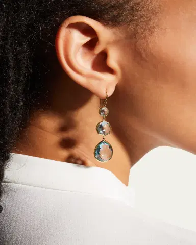 Ippolita Small Crazy 8's Earrings in 18K Gold | Thumbnail 2 Ippolita Small Crazy 8's Earrings in 18K Gold | Thumbnail 2