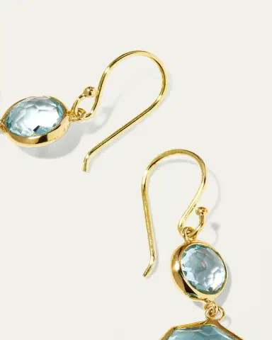 Ippolita Small Crazy 8's Earrings in 18K Gold | Thumbnail 4 Ippolita Small Crazy 8's Earrings in 18K Gold | Thumbnail 4
