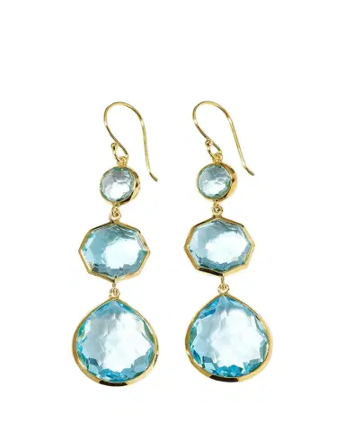 Ippolita Small Crazy 8's Earrings in 18K Gold | Thumbnail 1 Ippolita Small Crazy 8's Earrings in 18K Gold | Thumbnail 1