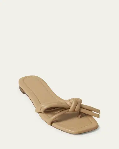 Loeffler Randall Hadley Leather Bow Sandals | Thumbnail 2