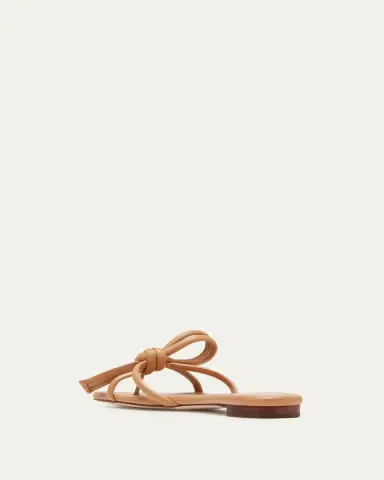 Loeffler Randall Hadley Leather Bow Sandals | Thumbnail 4