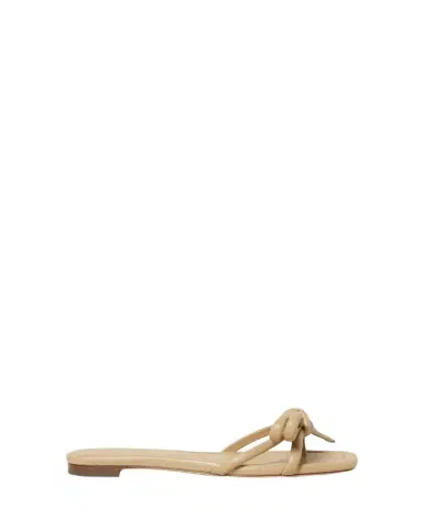 Loeffler Randall Hadley Leather Bow Sandals | Thumbnail 1