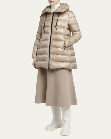 Moncler Suyen Down Quilted Nylon Hooded Parka | Thumbnail 2 Moncler Suyen Down Quilted Nylon Hooded Parka | Thumbnail 2