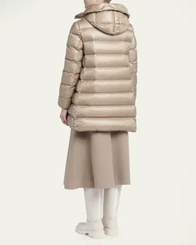 Moncler Suyen Down Quilted Nylon Hooded Parka | Thumbnail 3 Moncler Suyen Down Quilted Nylon Hooded Parka | Thumbnail 3