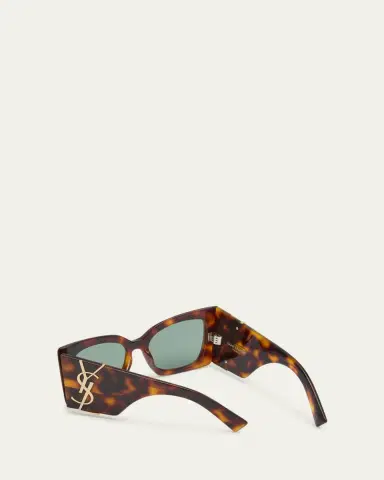 Saint Laurent Blaze Acetate Cat-Eye Sunglasses | Thumbnail 3
