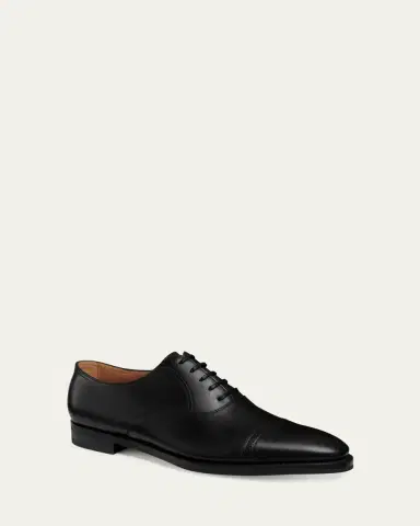 John Lobb Men's Bristol Cap-Toe Oxford Loafers | Thumbnail 2 John Lobb Men's Bristol Cap-Toe Oxford Loafers | Thumbnail 2