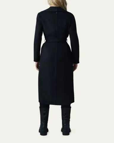 Mackage Mai Wool Belted Wrap Coat | Thumbnail 3