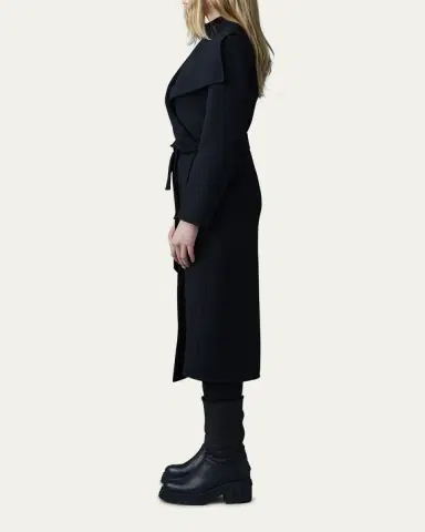 Mackage Mai Wool Belted Wrap Coat | Thumbnail 4