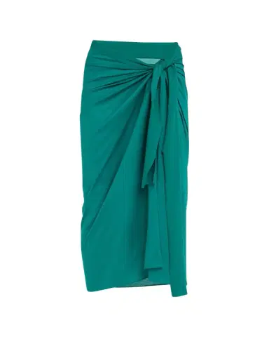Eres Peplum Long Sarong with Belt | Thumbnail 1