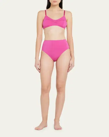 Videris Lingerie Whitney High-Rise Bikini Briefs | Thumbnail 2
