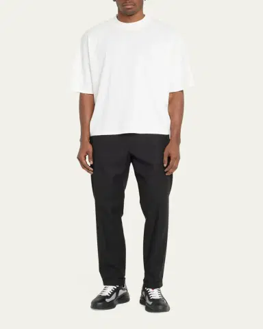 Prada Men's Americas Cup Rubber Trainer Sneakers | Thumbnail 2 Prada Men's Americas Cup Rubber Trainer Sneakers | Thumbnail 2