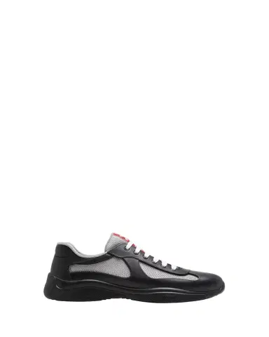 Prada Men's Americas Cup Rubber Trainer Sneakers | Thumbnail 1 Prada Men's Americas Cup Rubber Trainer Sneakers | Thumbnail 1