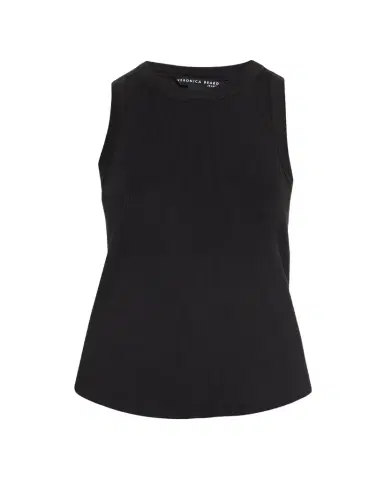 Veronica Beard Jordyn Rib-Knit Tank Top | Thumbnail 1