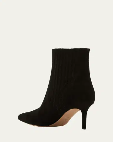 Veronica Beard 70mm Lisa Suede Stiletto Ankle Booties | Thumbnail 4