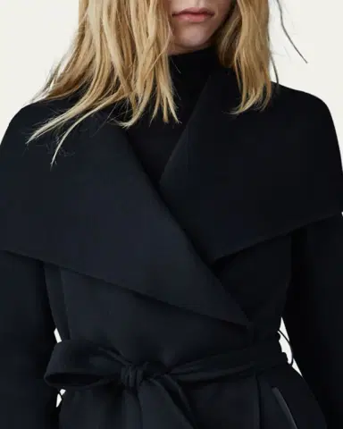 Mackage Mai Wool Belted Wrap Coat | Thumbnail 5 Mackage Mai Wool Belted Wrap Coat | Thumbnail 5