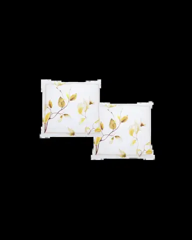 The Lino Japan 500-Thread Count Square Shams, Set of 2 | Thumbnail 2