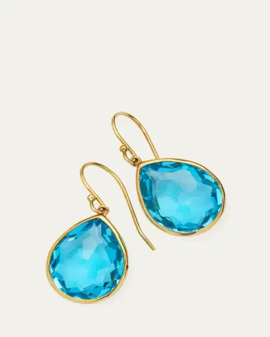 Ippolita Small Teardrop Earrings in 18K Gold | Thumbnail 3 Ippolita Small Teardrop Earrings in 18K Gold | Thumbnail 3