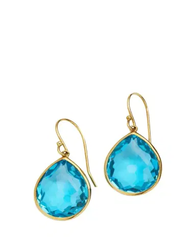 Ippolita Small Teardrop Earrings in 18K Gold | Thumbnail 1 Ippolita Small Teardrop Earrings in 18K Gold | Thumbnail 1