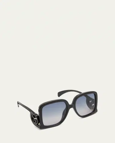 Gucci Gradient GG1326S Square Plastic Sunglasses | Thumbnail 2 Gucci Gradient GG1326S Square Plastic Sunglasses | Thumbnail 2