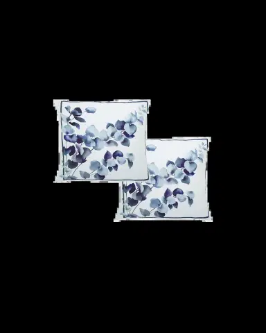 The Lino Eucalyptus 500-Thread Count Square Shams, Set of 2 | Thumbnail 2