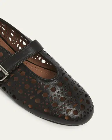 Alaïa Vienne Cutout Mary Jane Ballerina Flats | Thumbnail 5