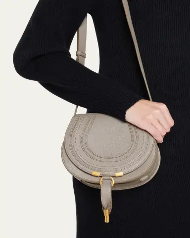 Chloé Marcie Small Crossbody Bag in Grained Calfskin | Thumbnail 2 Chloé Marcie Small Crossbody Bag in Grained Calfskin | Thumbnail 2