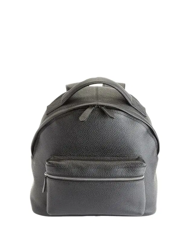 ROYCE New York Personalized Leather Travel Backpack
