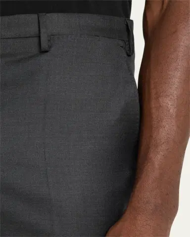 Incotex Men's Wool Sharkskin Dress Pants | Thumbnail 5 Incotex Men's Wool Sharkskin Dress Pants | Thumbnail 5