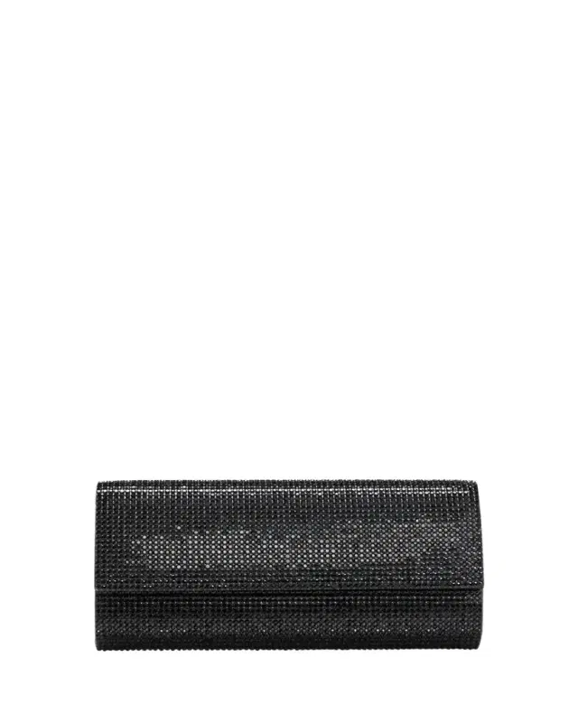 Judith Leiber Couture Perry Beaded Crystal Clutch Bag