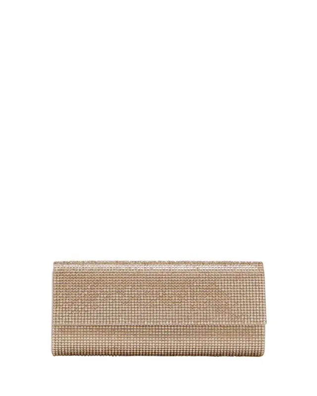 Perry Beaded Crystal Clutch Bag