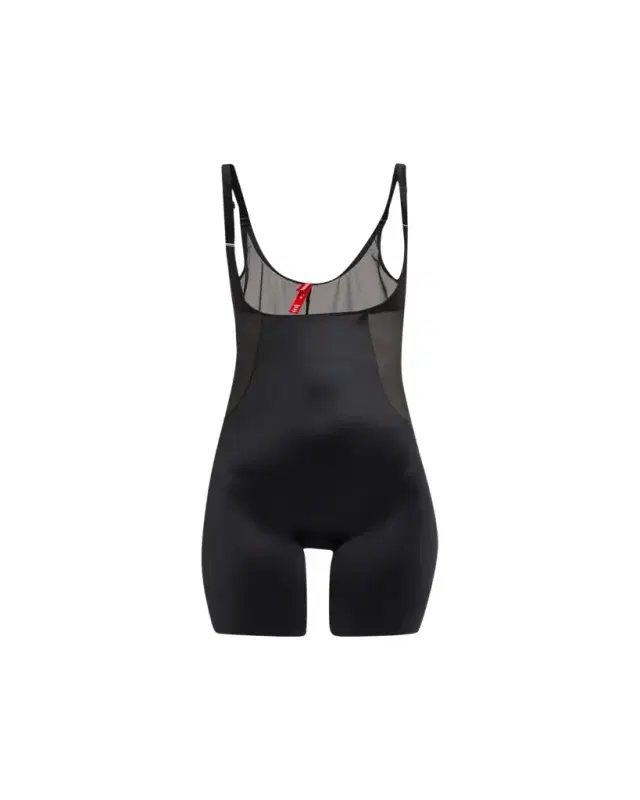 Spanx Open-Bust Mid-Thigh Shaping Bodysuit