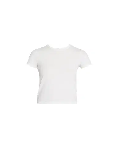 SLVRLAKE Fitted Cropped Baby Tee | Thumbnail 1