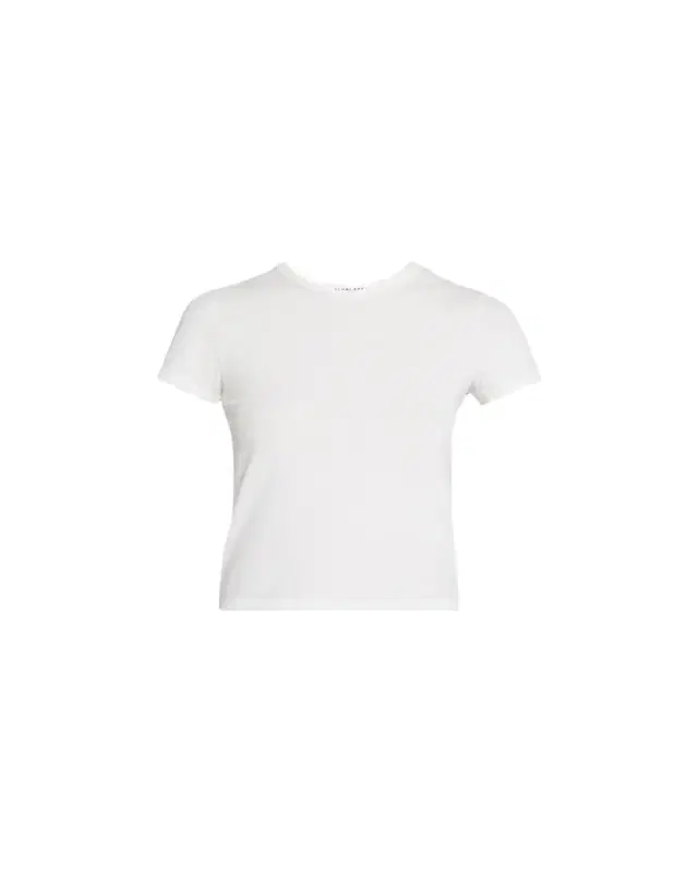 Fitted Cropped Baby Tee