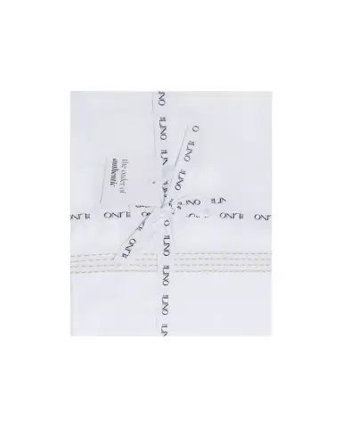 The Lino Essential Embroidered  Flat Sheet | Thumbnail 1