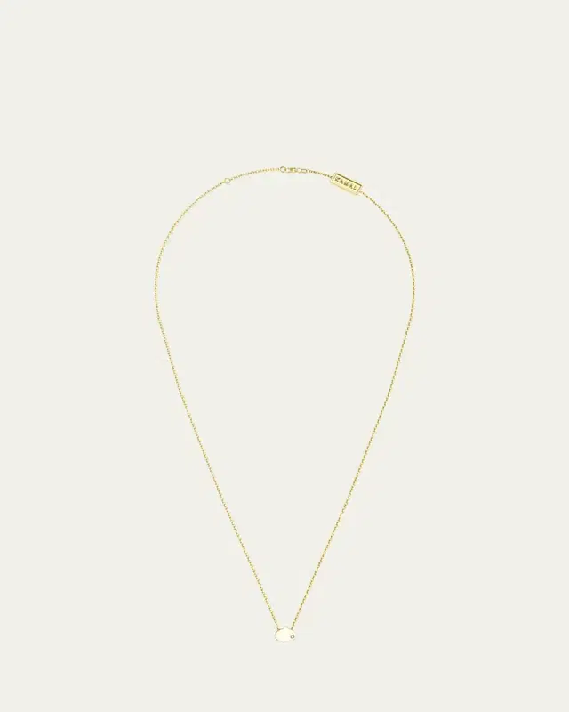 KAMAL Eye Adore Mini Pendant Necklace, 7mm